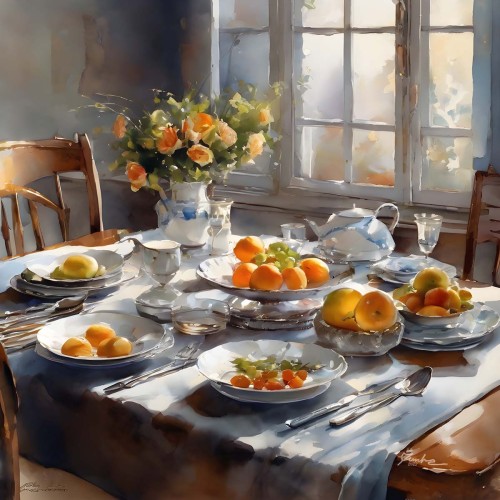 Fine Porcelain Still Life Art