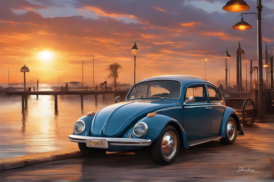 VW Beetle classic car