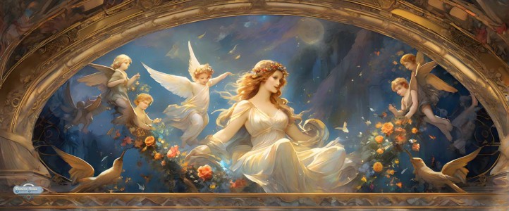 Celestial Beings Painting