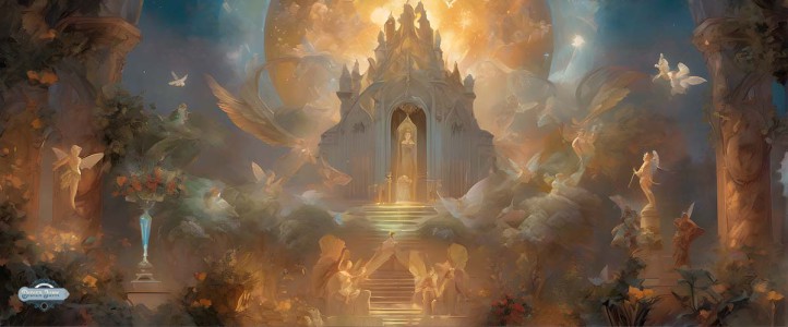 Celestial Beings Painting