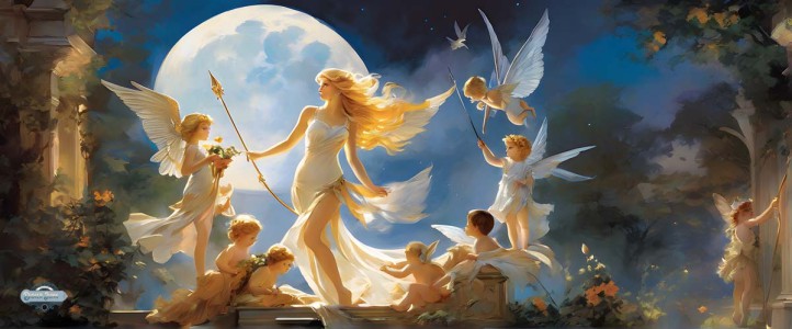 Celestial Beings Painting