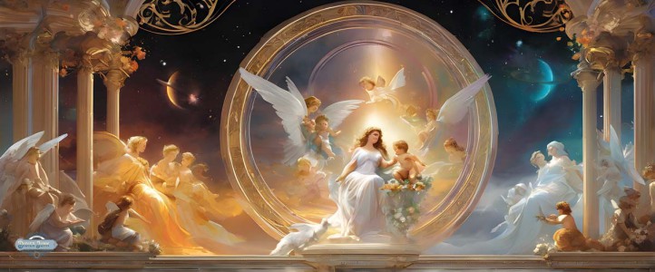 Celestial Beings Painting