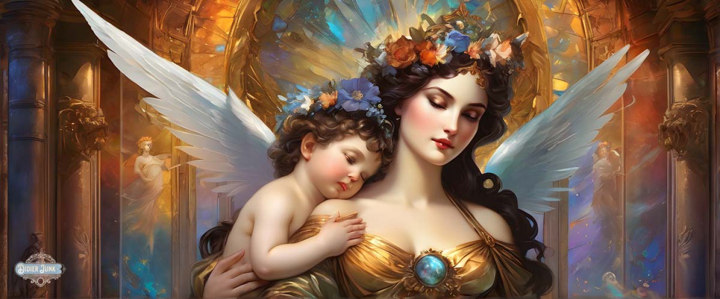 Celestial Beings Painting
