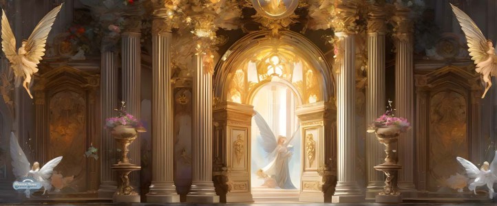Celestial Beings Painting
