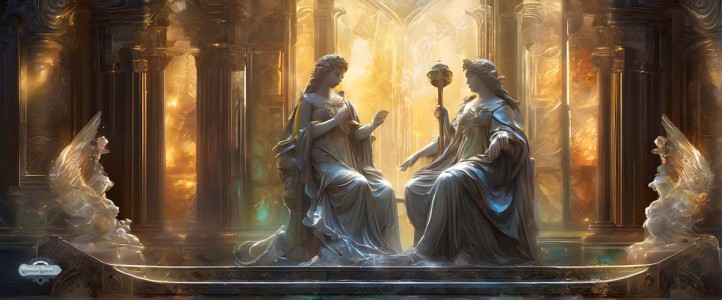 Celestial Beings Painting