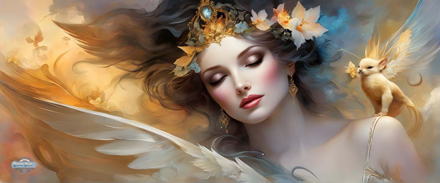 Celestial Beings Painting