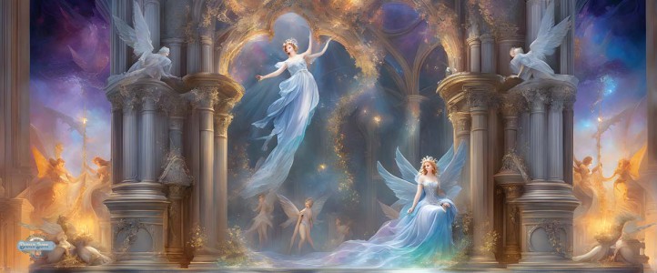 Celestial Beings Painting