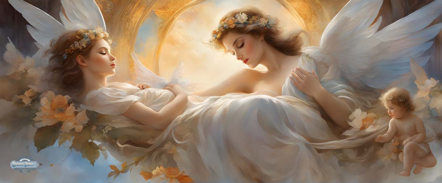 Celestial Beings Painting