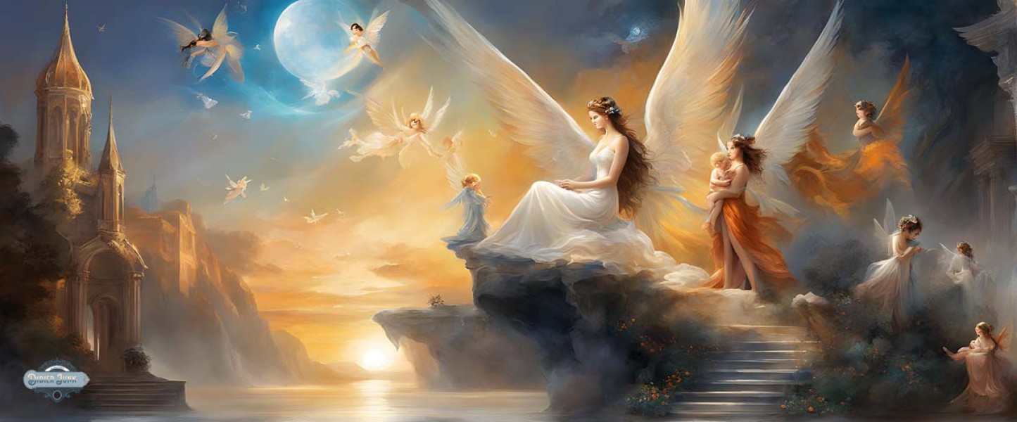 Celestial Beings Painting