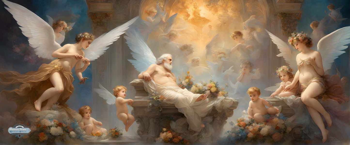 Celestial Beings Painting