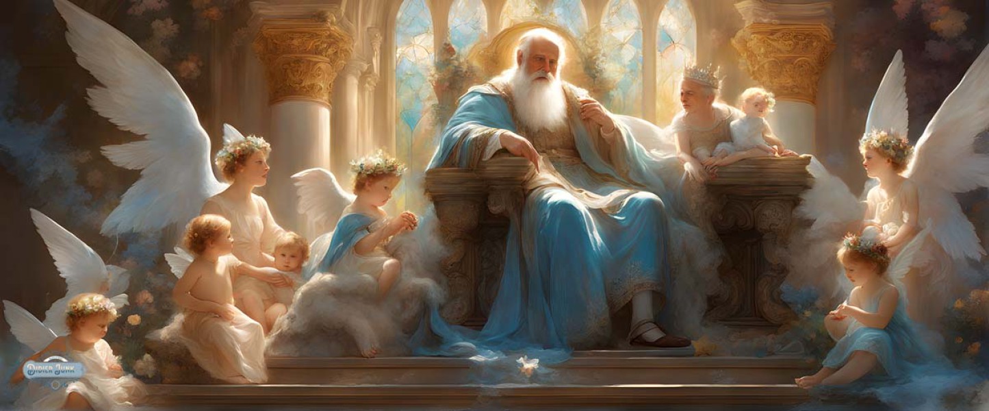 Celestial Beings Painting