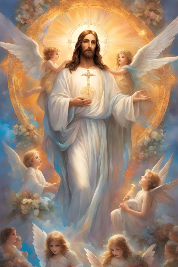 Celestial Beings Painting